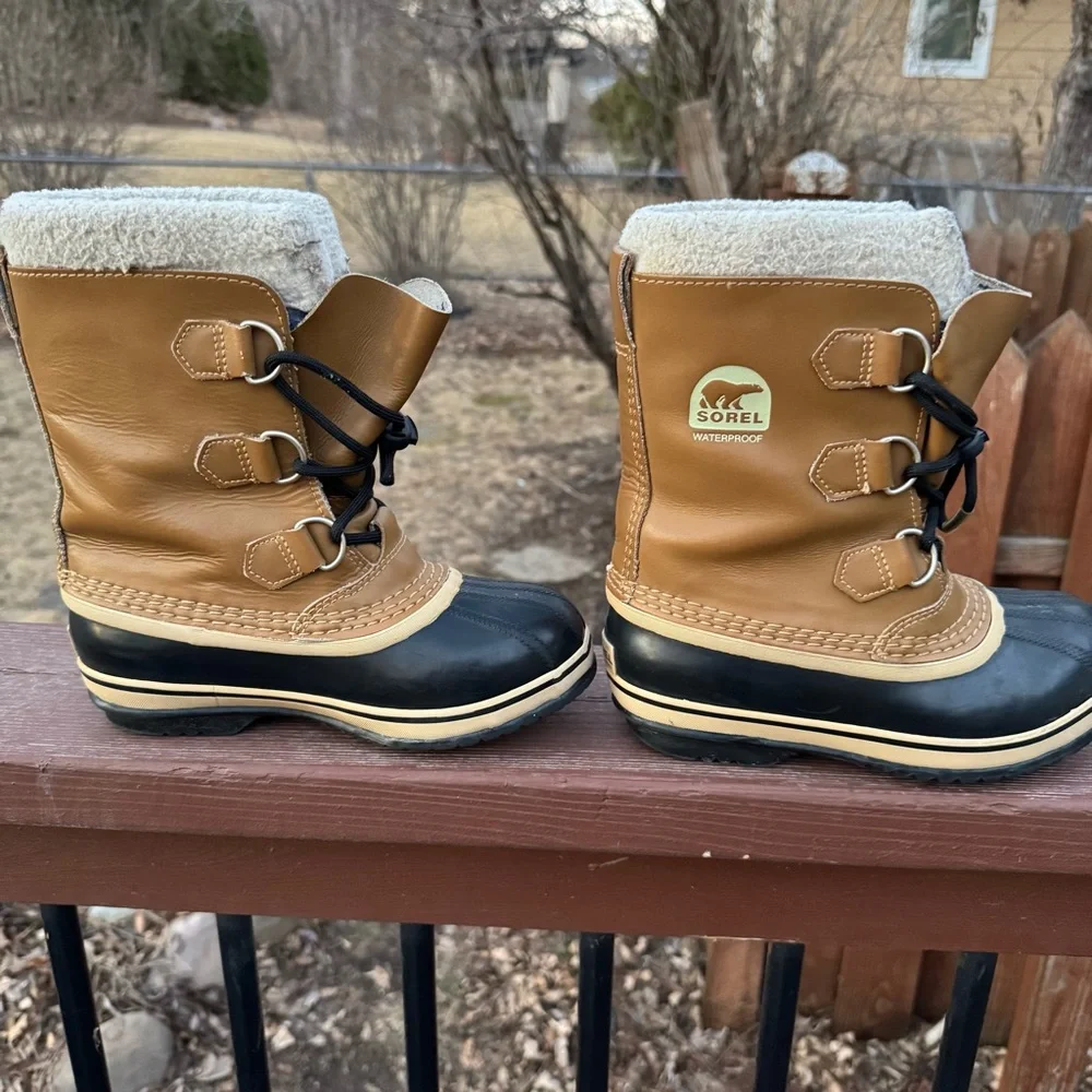 SOREL Yoot Pac Leather Waterproof Winter Boots